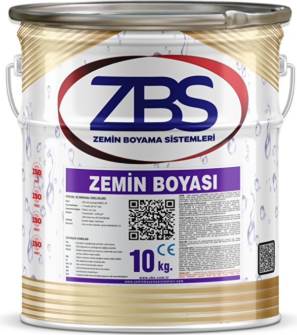 Zemin Boyası 10KG. Ral 5015
