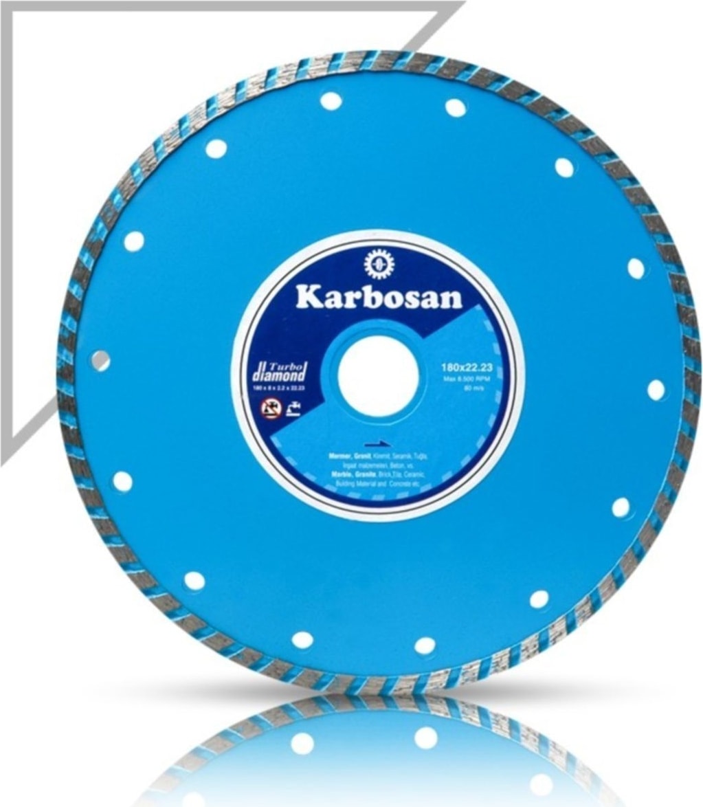 KARBOSAN 115 x 2.0 mm Turbo Elmas Kesme Diskleri
