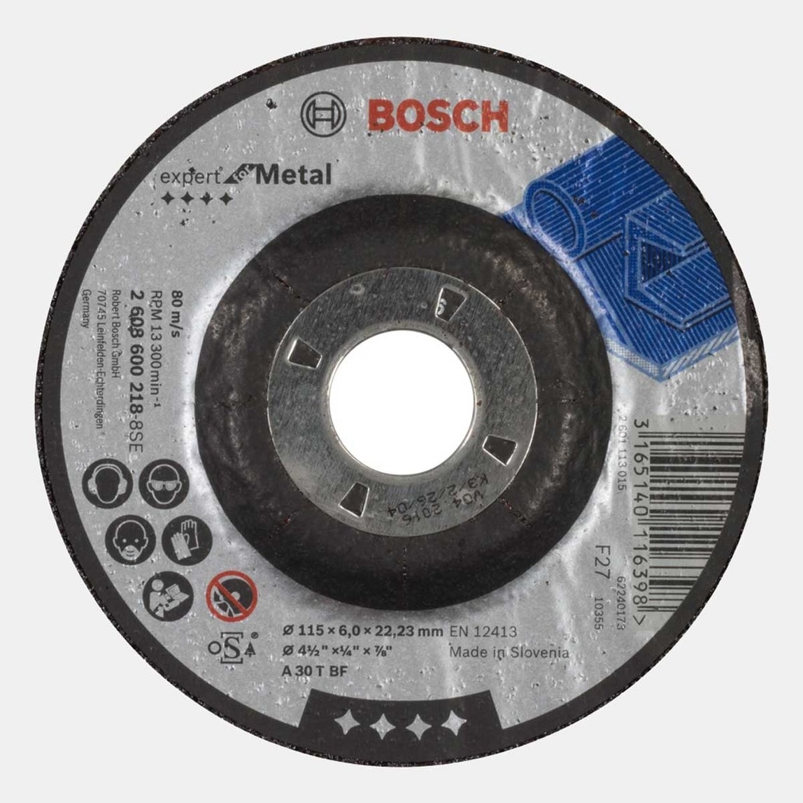 BOSCH 115X6MM Metal Taşlama Disk
