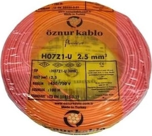 2,5mm Nya Kablo H.free Kırmızı