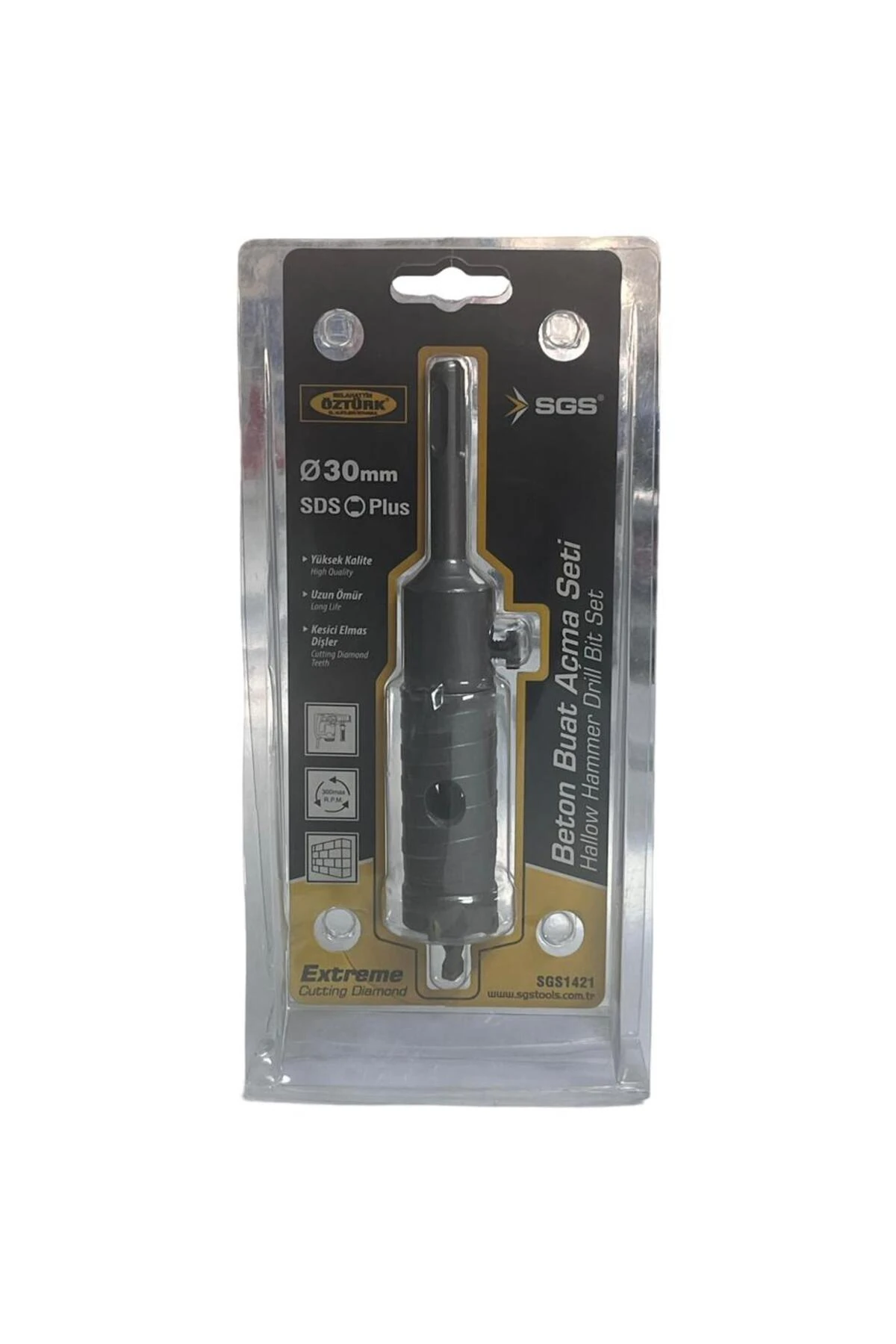 SDS Plus Beton Buat Açma Seti 30 MM