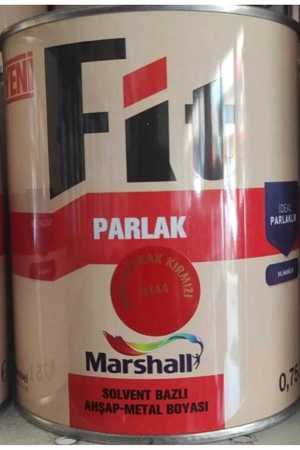 Fit Sentetik Yağlı Boya 0,75 Lt Parlak Bayrak Kırmızı