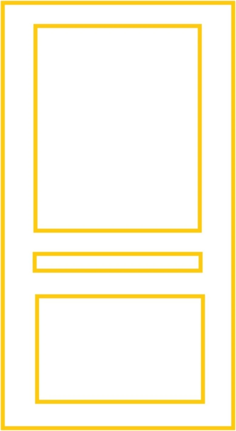 Koridor Kapı Çıta Tasarımı Boyanabilir Çıta Hazır Kesim (ANKA110)