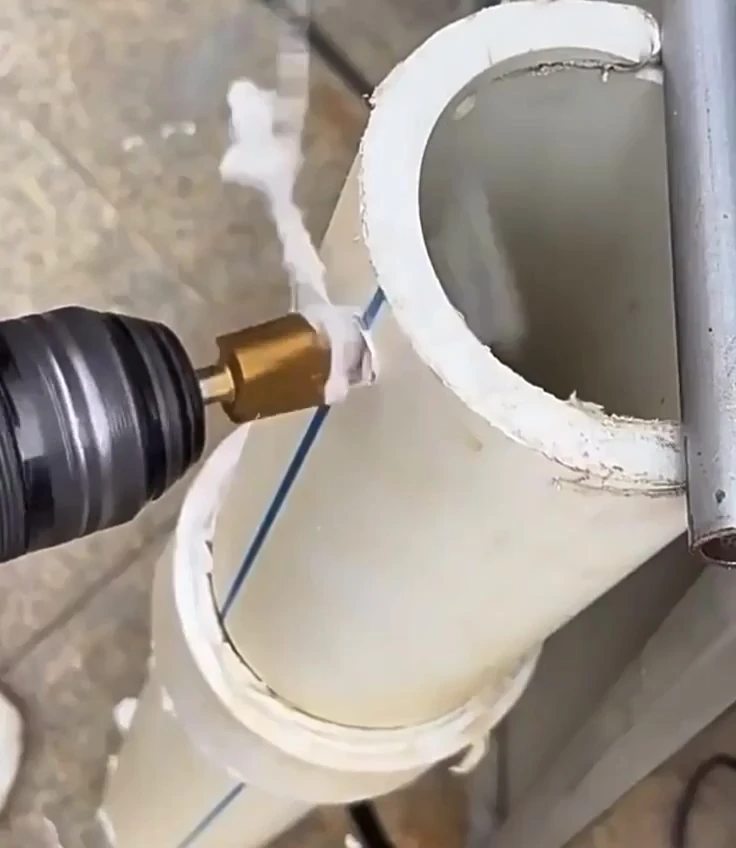 Sıhhi Tesisatçı için Çelik Genişletici Matkap Ucu Seti PPRC Su Boru Onarma Havşası Raybalama Aparatı