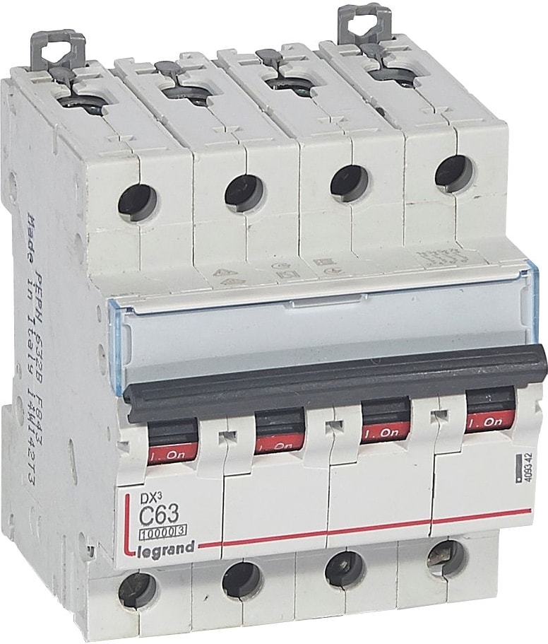 4X63A C Tipi Otomatik Sigorta 10KA 409342