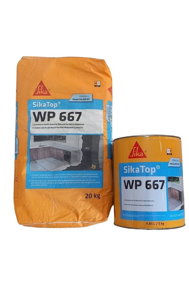 Top® WP 667 Yarı Elastik Su Yalıtım Malzemesi 20+5=25 Kg