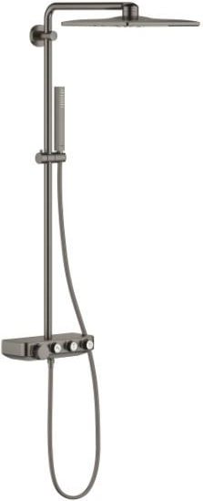 Euphoria Smartcontrol System 310 Cube Duo Duvara Monte Termostatik Bataryalı Duş Sistemi - 26508AL0