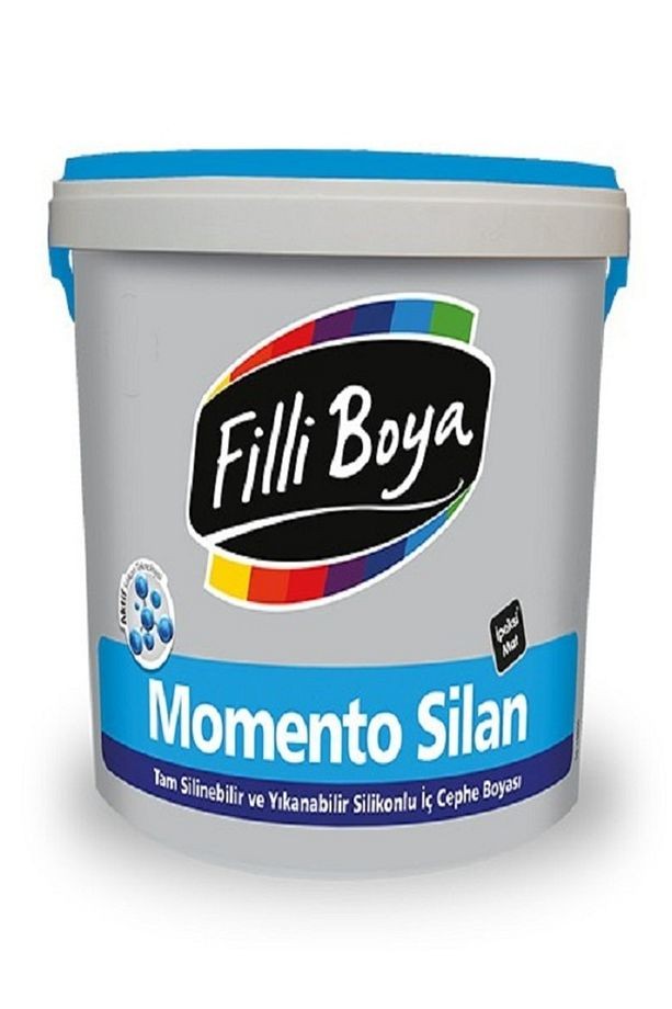 Momento Silan Tam Yıkanabilir Silinebilir Silikonlu İpeksi Mat Boya 2.5lt