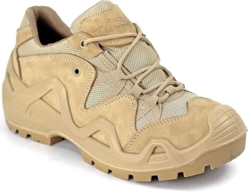 Pars Power 101 Tactical Deri Su Itici Özellikli Nubuk Deri Askeri Trekking Ayakkabı