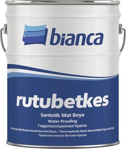 Rutubetkes Solvent Bazlı Mat Iç Cephe Duvar Boyası 15 Lt Beyaz