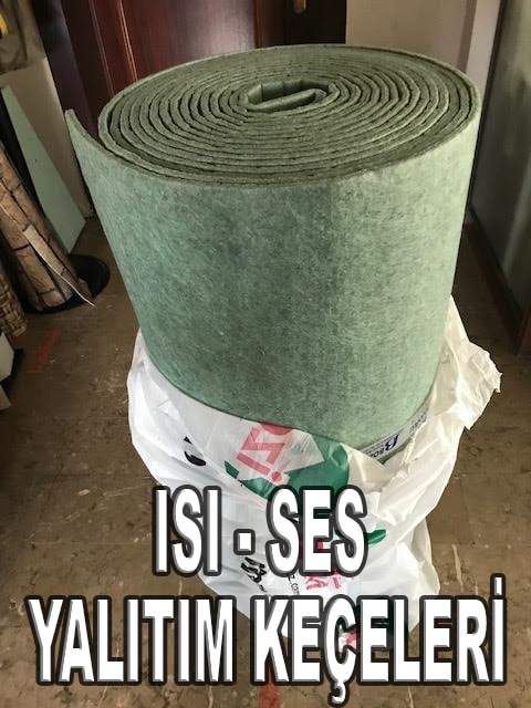 Izobozz Feltbi - 5mm 500GR/M2 Polyester Elyaf Isı ve Ses Yalıtım Keçesi 1MX30M RULO