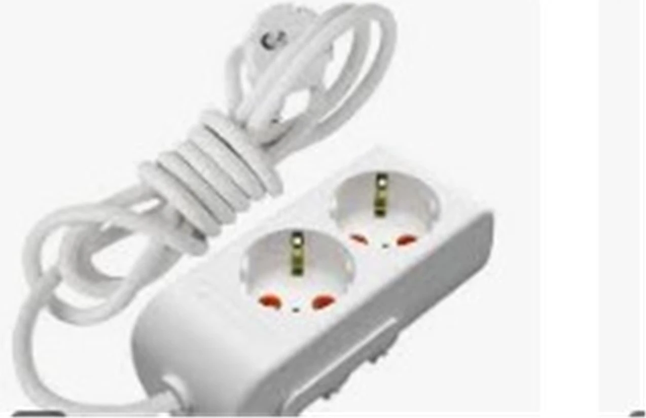 Mutlusan Rı-Tech 2li 2mt Topraklı Grup Priz (001 175 210002 02 00)