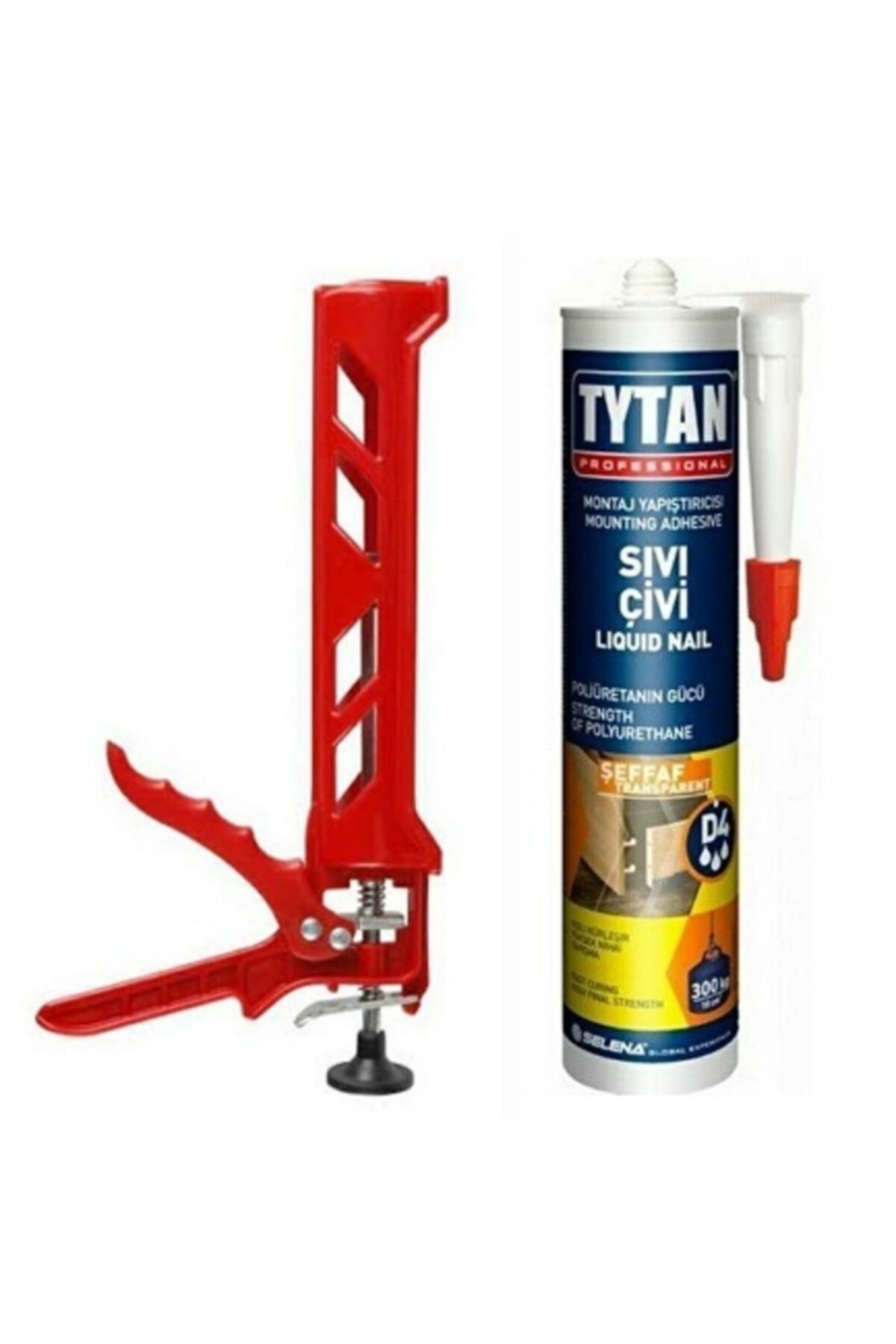 Sıvı Çivi Şeffaf 300 Ml+pls Silikon Tabanca (skt 09.2021)