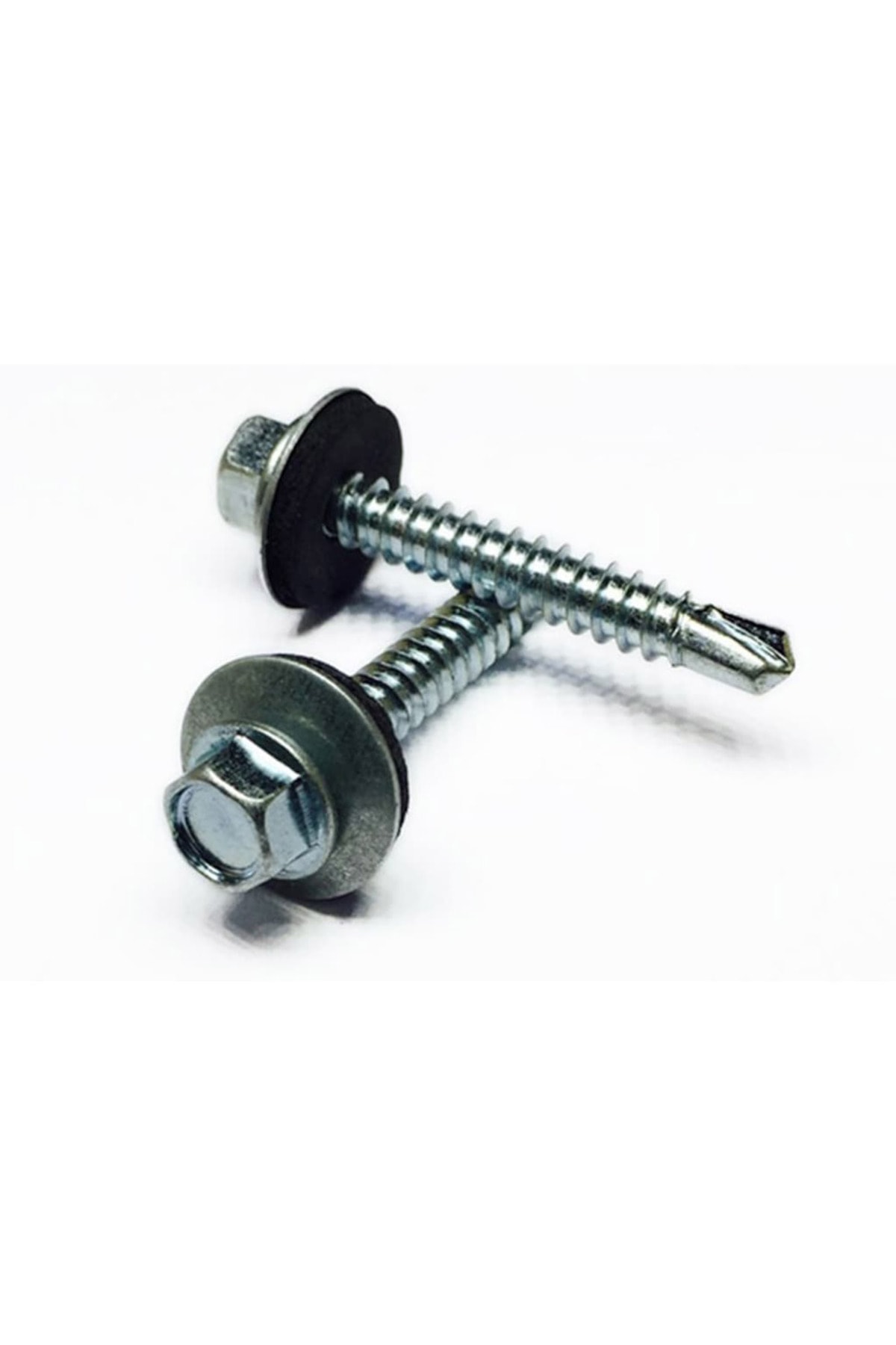 Trapez Çatı Vidası 5.5x25 mm 25 ADET Matkap Uçlu Sac Akıllı Vida Çatı Panel Metal Ağaç Vidası