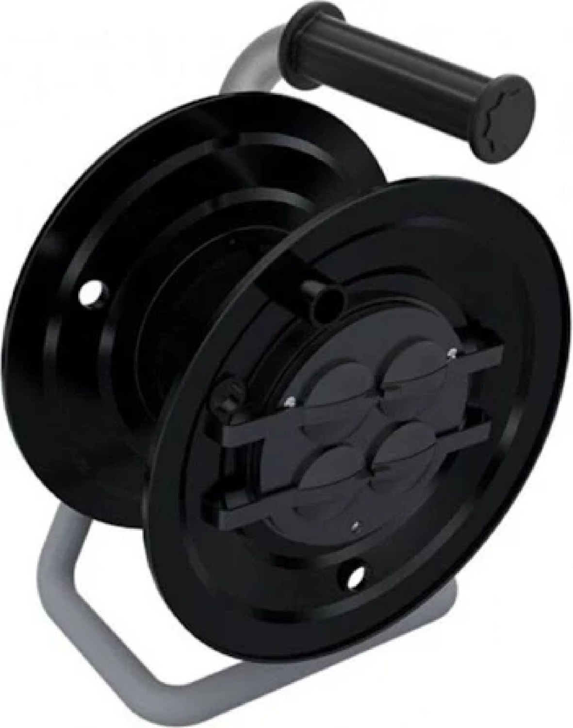 BM9-3103-0000 ,1/16A 220V 4ADET Plastik Makara Uzatma Priz