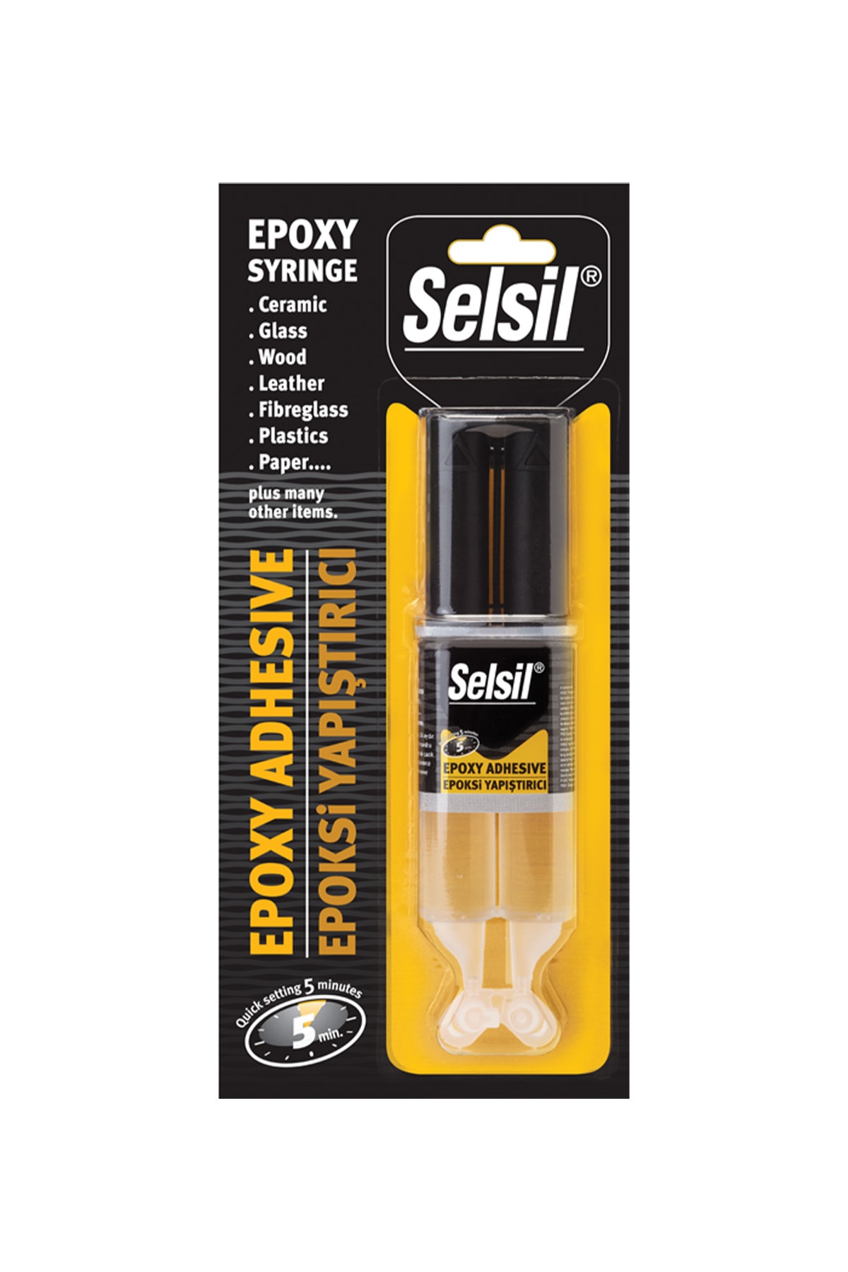 🛠️SELSİL-3611 ŞIRINGA EPOKSİ YAPIŞTIRICI