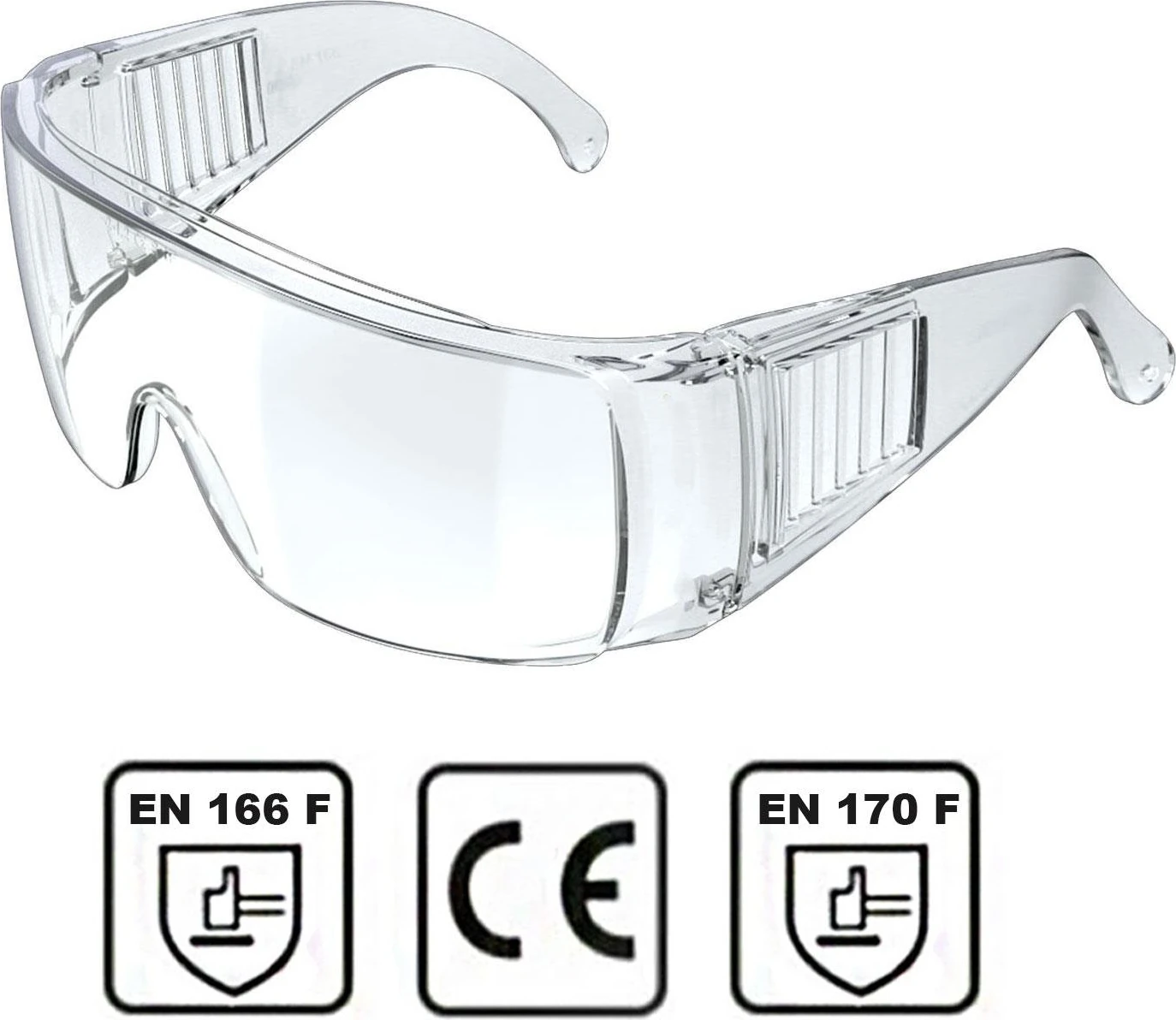 Iş Güvenlik Gözlüğü Kaynak Koruyucu Gözlük S700 Major Şeffaf