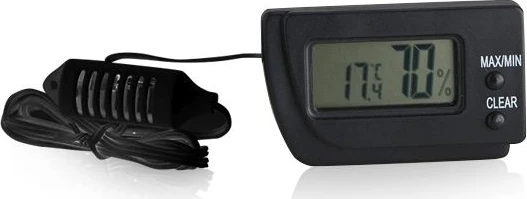 Dijital Min-Max Prob Termometre Nem Ölçer