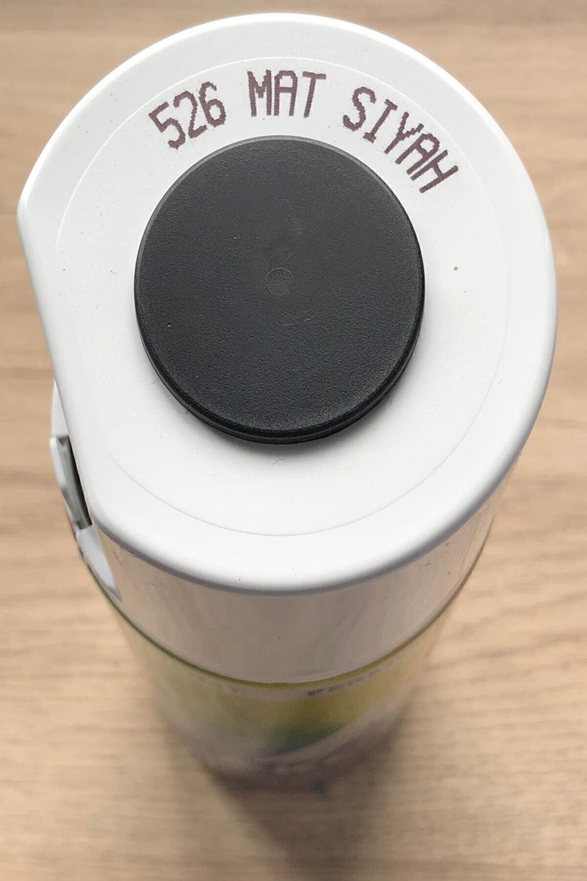 Mat Siyah 526 Alüminyum-ahşap-plastik-demir-metal-sprey Boyama 400 ml