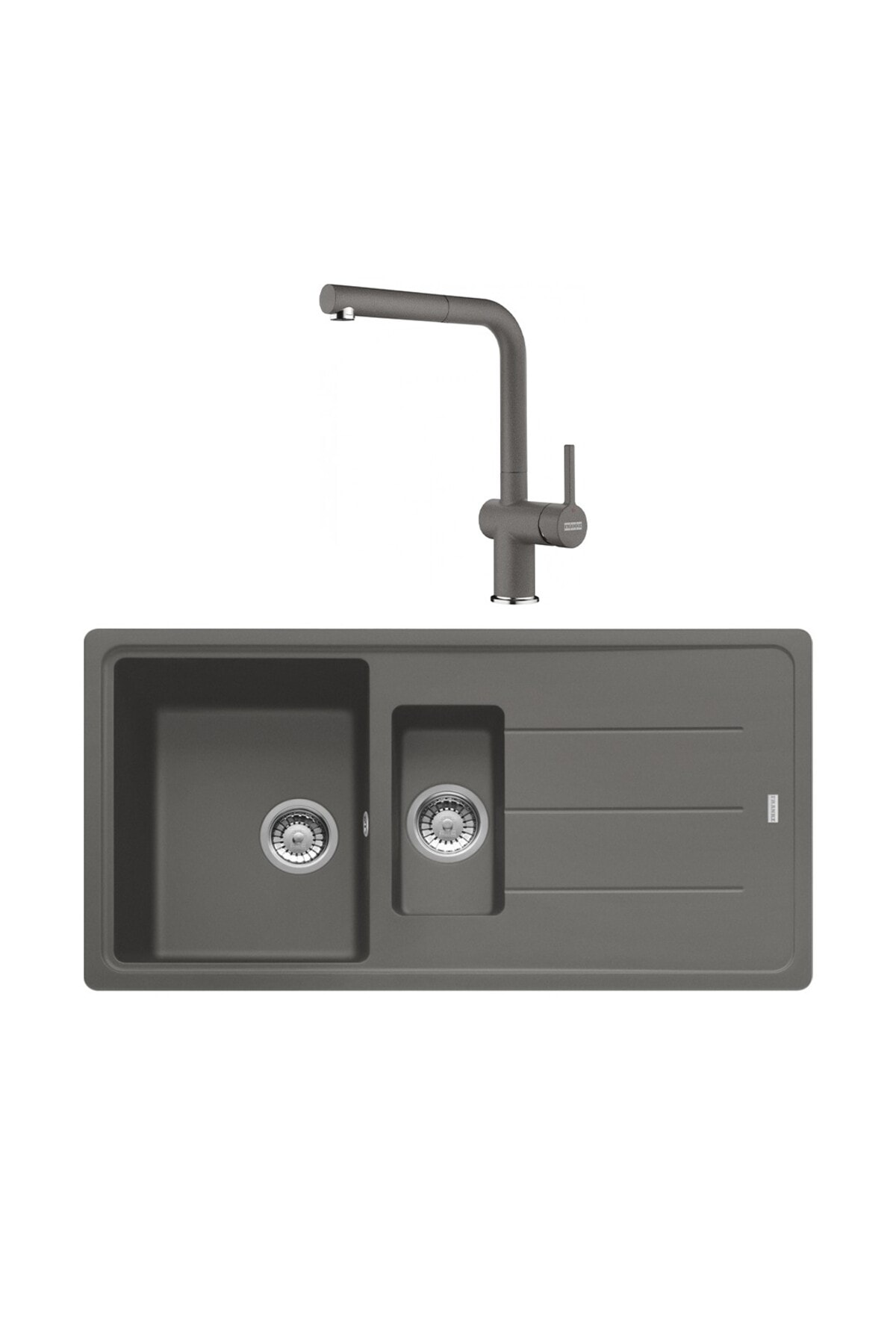 Basis BFG 651 Stone Grey Granit Evye Active Plus Doccia 2.0 Batarya Set