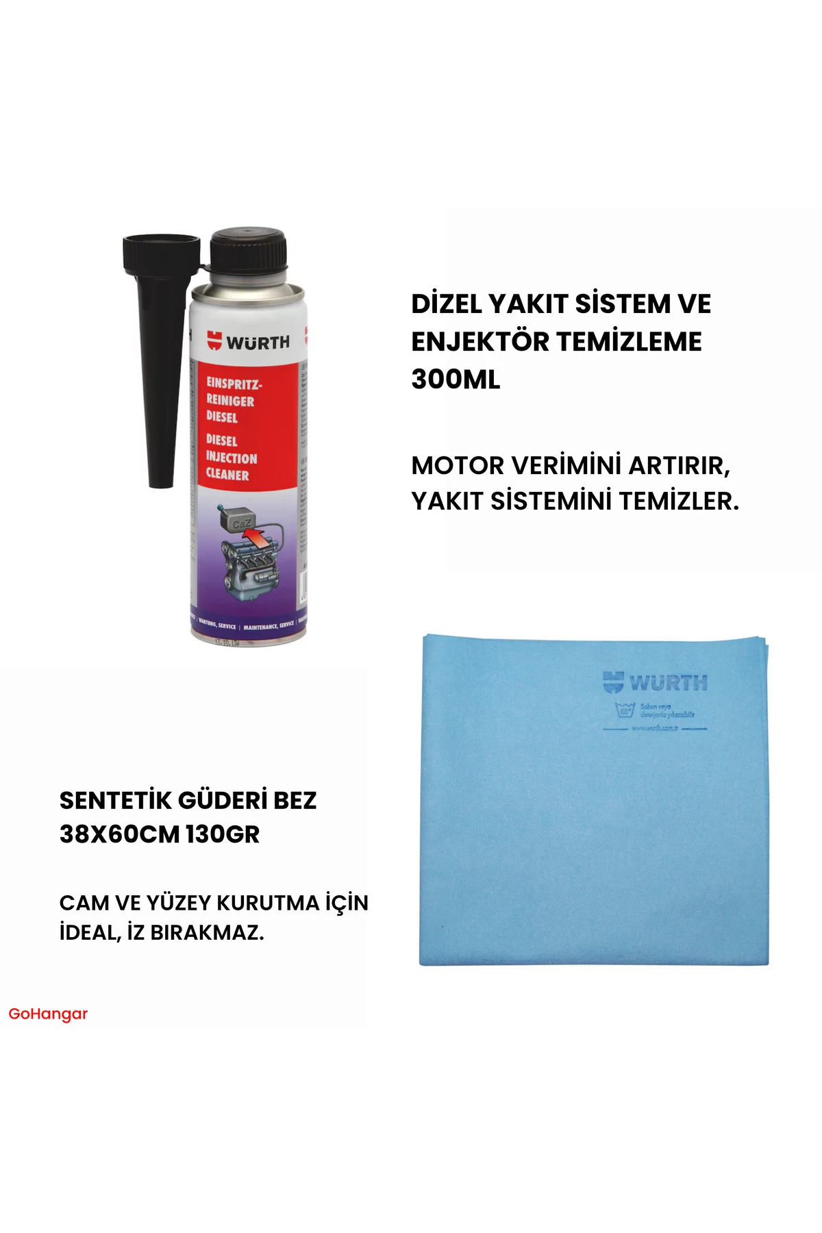 Profesyonel Araç Bakım Seti – 6'lı Paket | Yağlama, Temizlik ve Koruma Sprey Seti