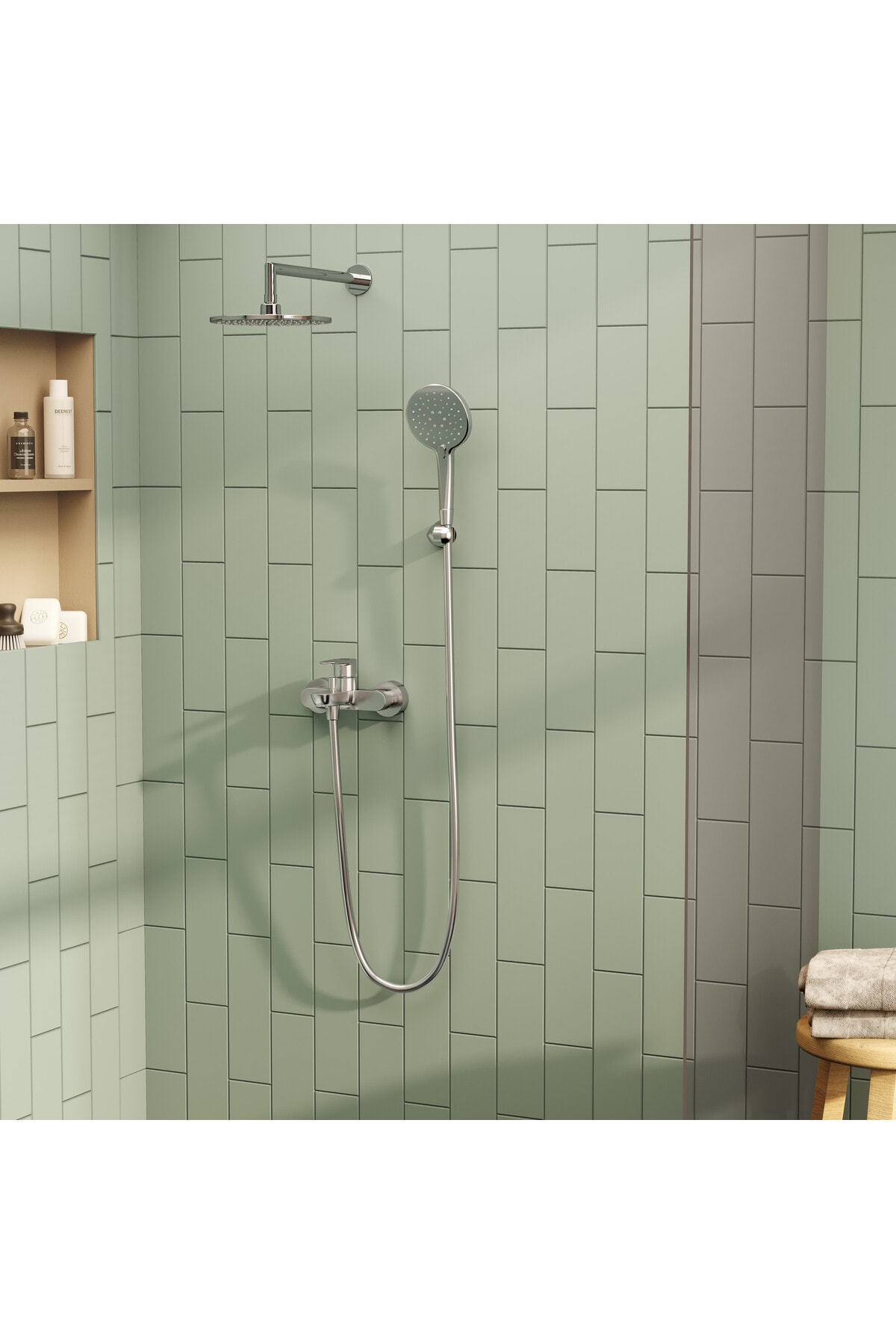 Shift T20 A43670 Banyo Bataryası, Krom