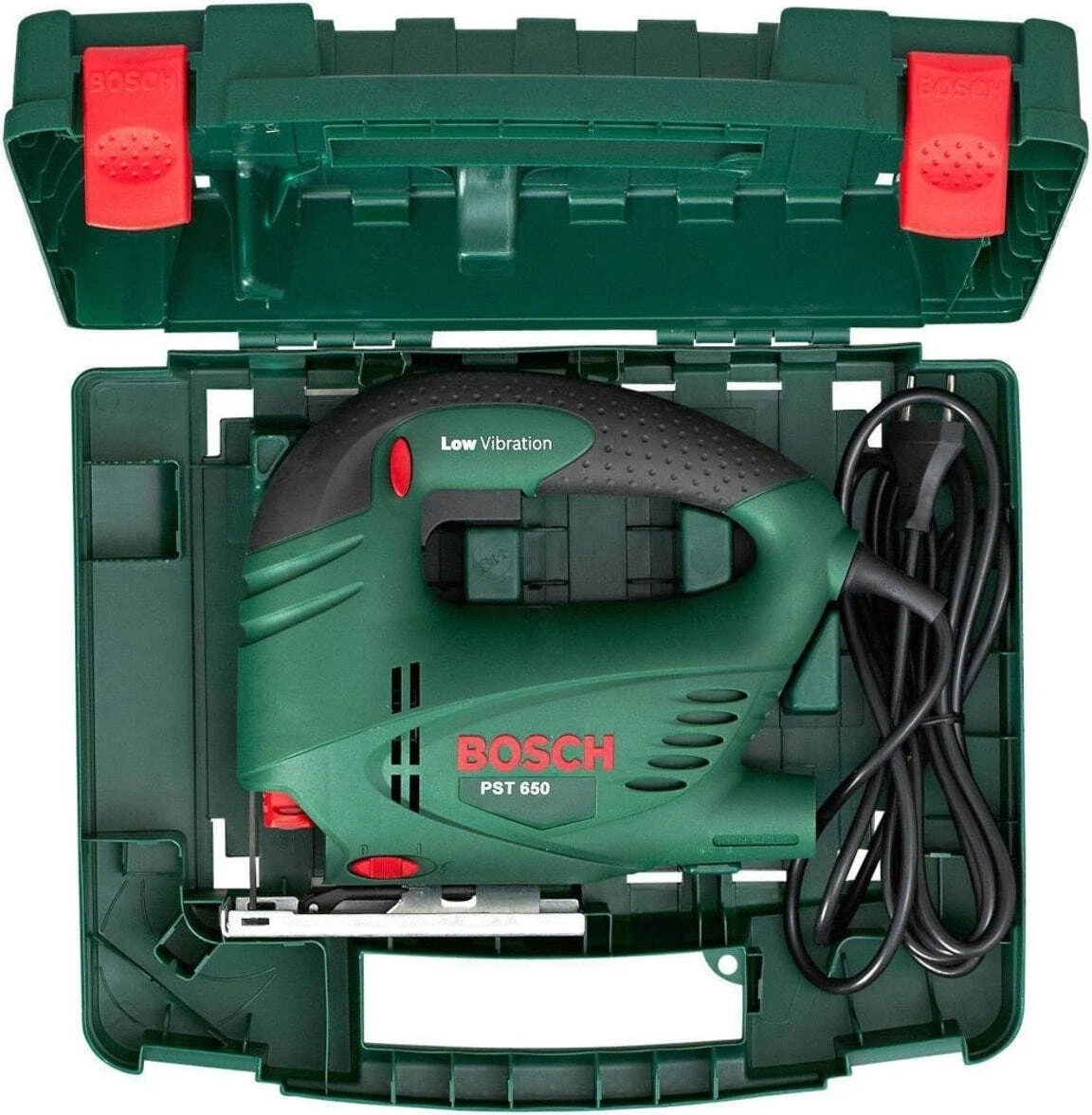 Dekupaj Testere Makinası Pst 650 Dekopaj+ 10 Parça Metal Ahşap Karışık Testere Bıçağı