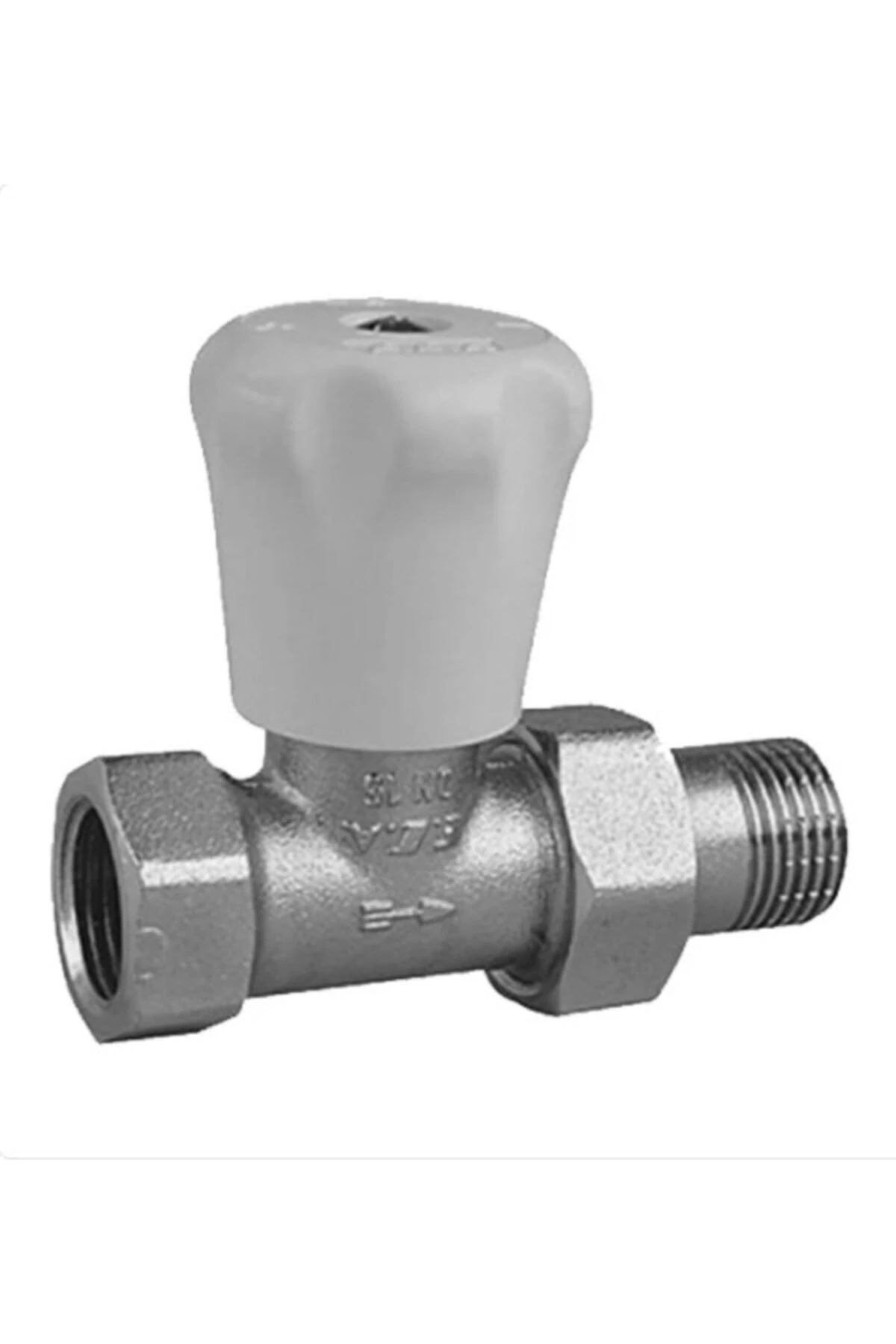 1/2" Düz Radyatör Valfi Rv2