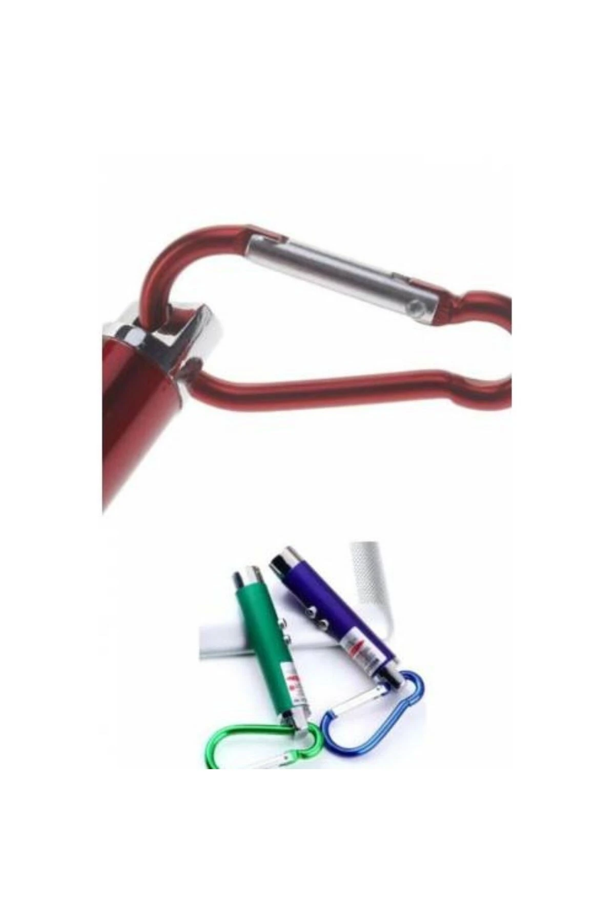 3 Fonksiyonlu Kırmızı Beyaz Işıklı Led Lazer Kedi Köpek Oyuncak Anahtarlık (K246)