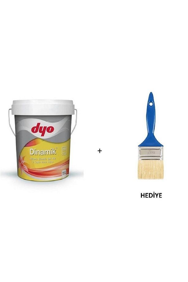 Dinamik Silikonlu Silinebilir Ipek Mat Iç Cephe Duvar Boyası 2,5l/ Fırça Hediyeli