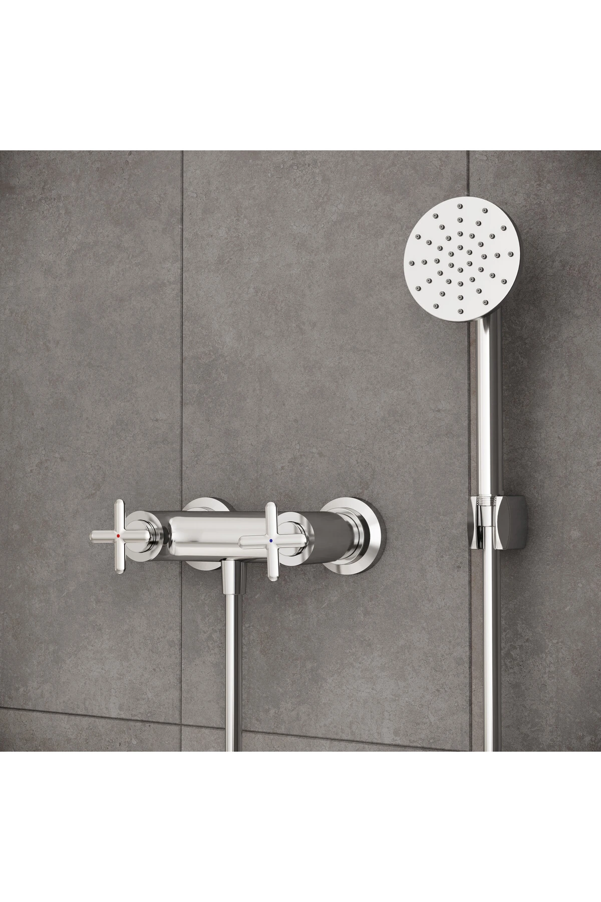 Origin Classic A42894 Duş Bataryası, Krom