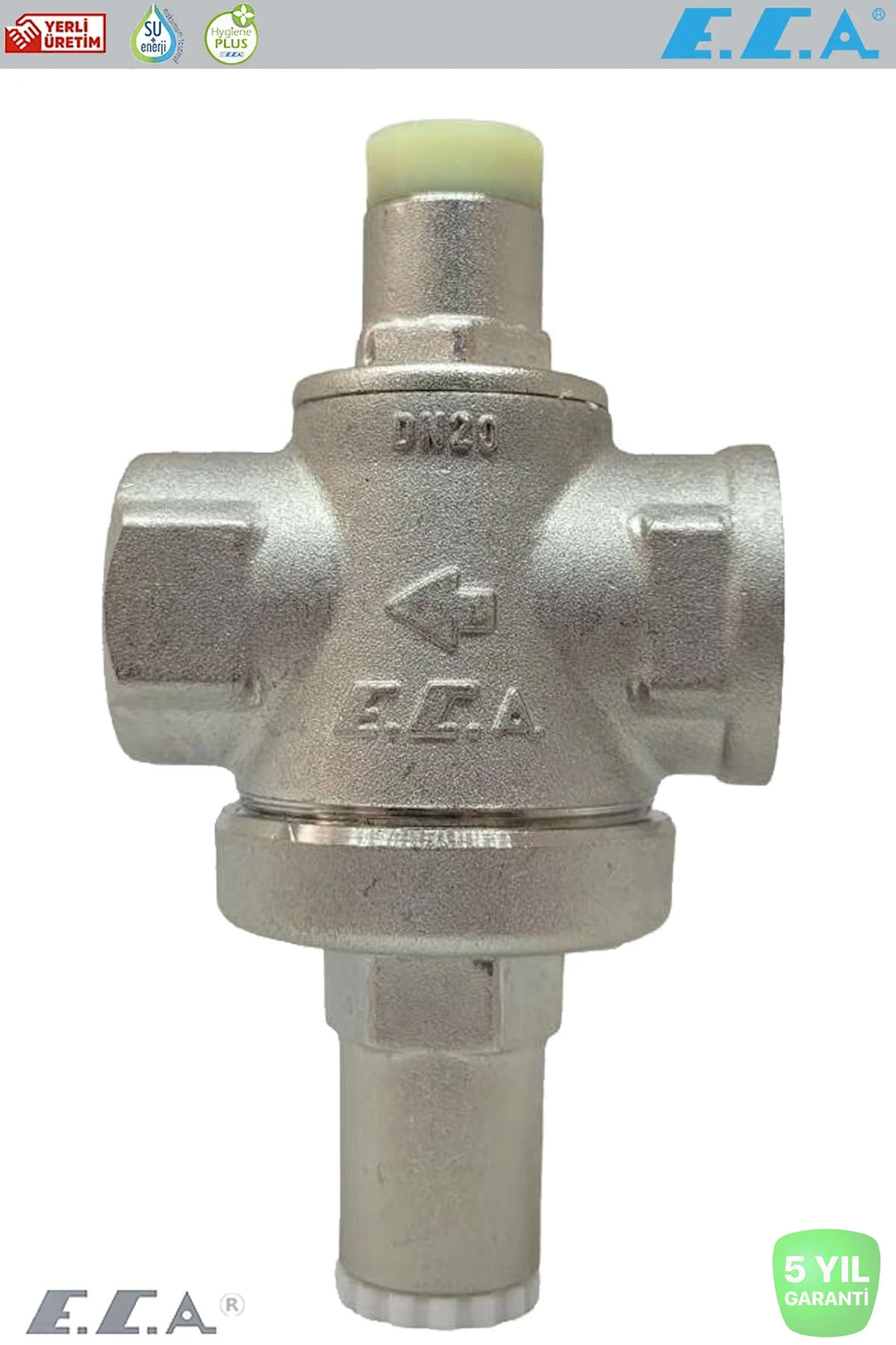 E.C.A 1/2" Basınç Düşürücü Valf Pistonlu 602111004