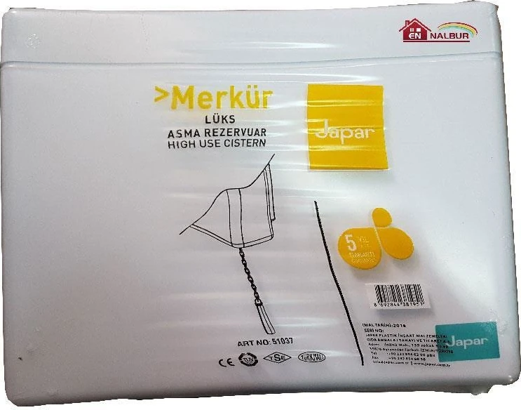 51037 Merkür Asma İçten Zincirli Rezarvuar