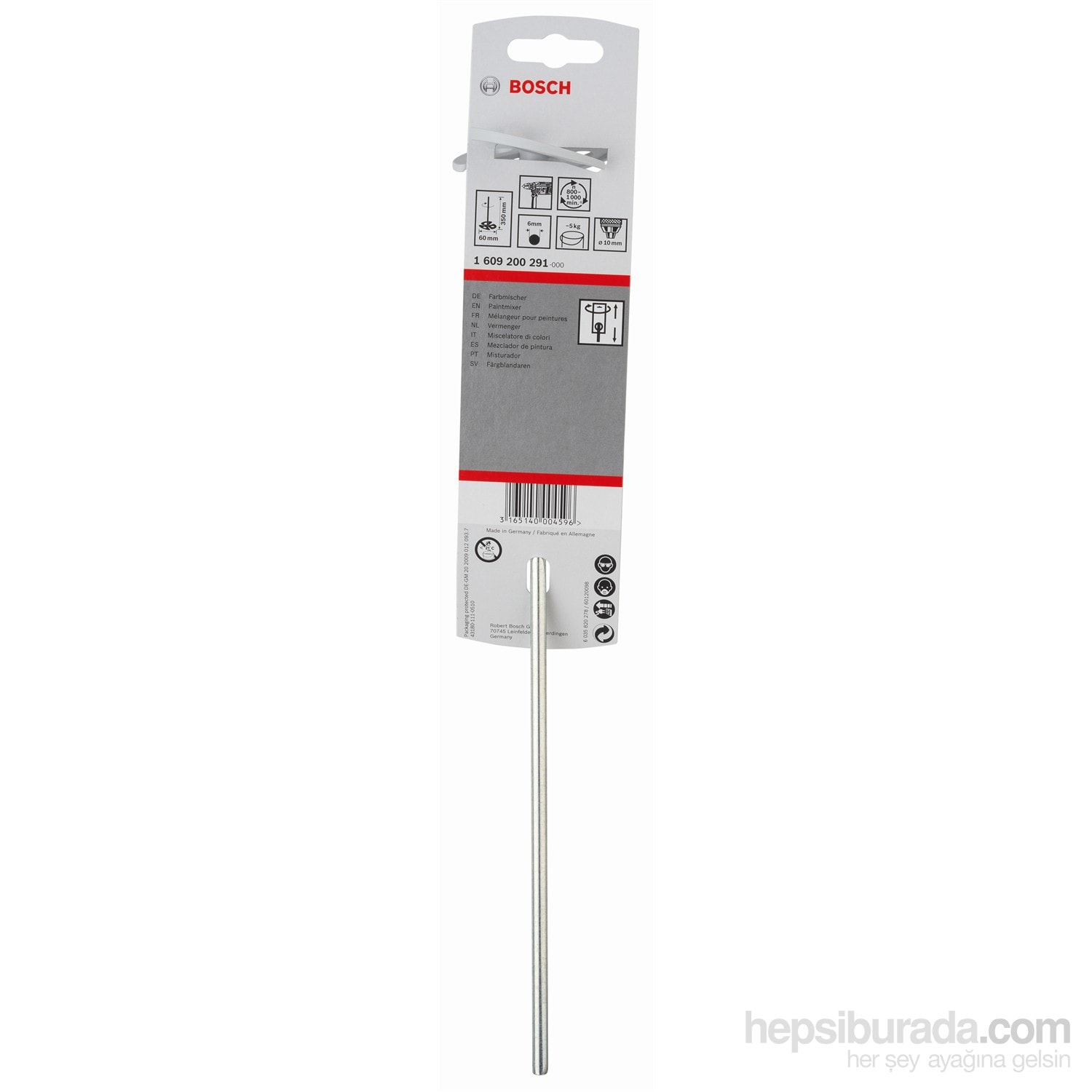 BOSCH Matkaplar İçin Karıştırma Ucu 60*350 Mm