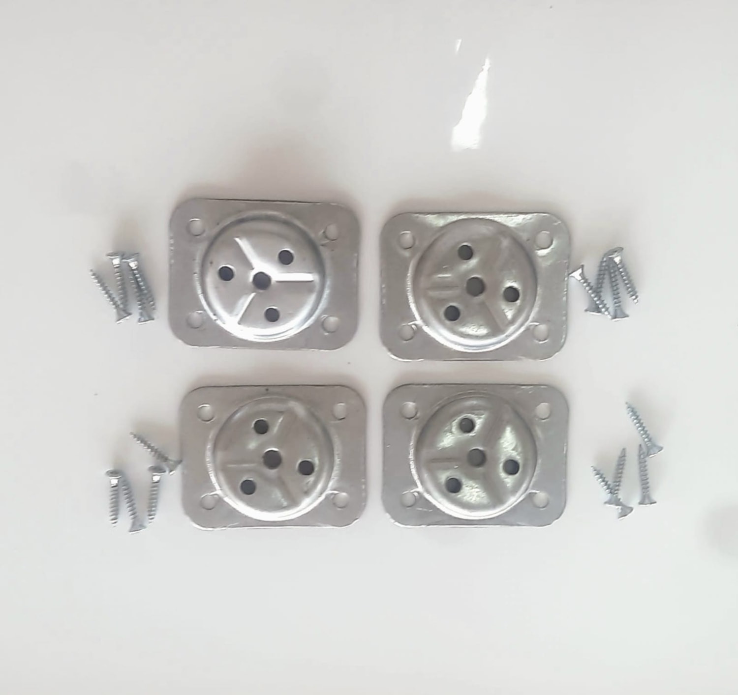 Metal Sehpa Ve Ahşap Ayak Bağlantı Aparatı Açılı Ayak Aparatı Zigon Sehpa Masa Koltuk Puf 4 Adet Lv001600Lv1600002