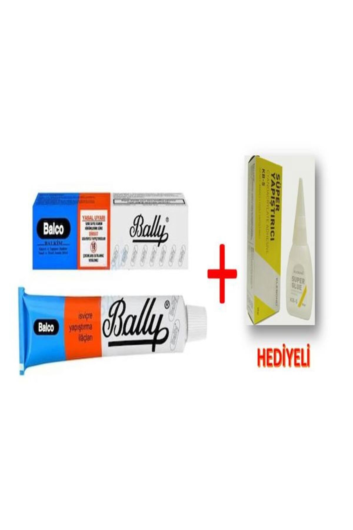 BALCO SÜPER K.TÜP 50 GR. 3 ADET + YAPIŞTIRICI HEDİYELİ