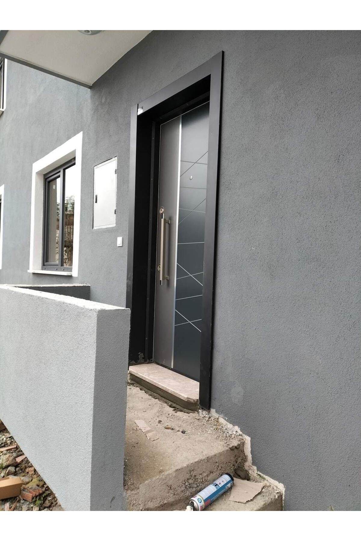 Kompozit Dış Mekan Çelik Kapı Sağ