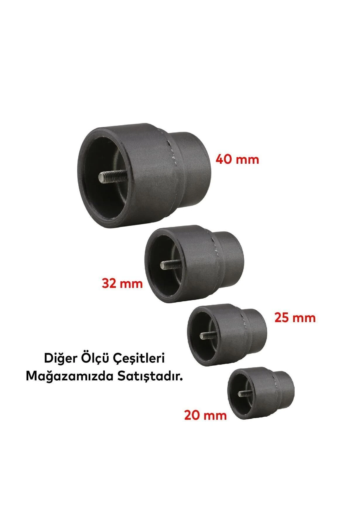 Tesisat Boru Paftası 25 Lik mm PVC PPRC  Plastik Boru Kaynak Birleştirme Makinesi Paftası Yedeği 3/4