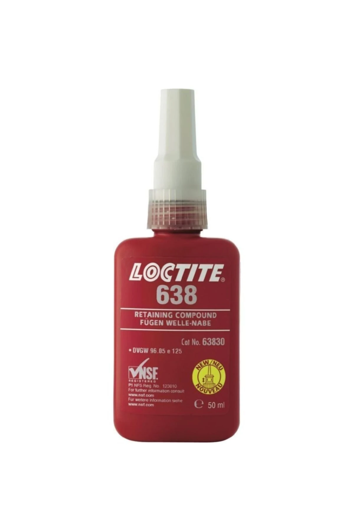 638 Sıkı Geçme 50ml (maksimum Mukavemet)