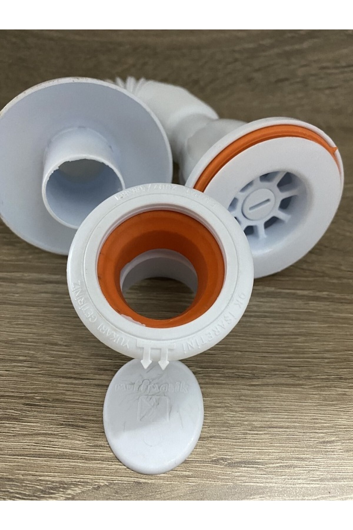 Su Sızdırmaz Koku Önleyici Kapaklı Körüklü Lavabo Sifonu Lavabo Gider Borusu Hortum 80cm