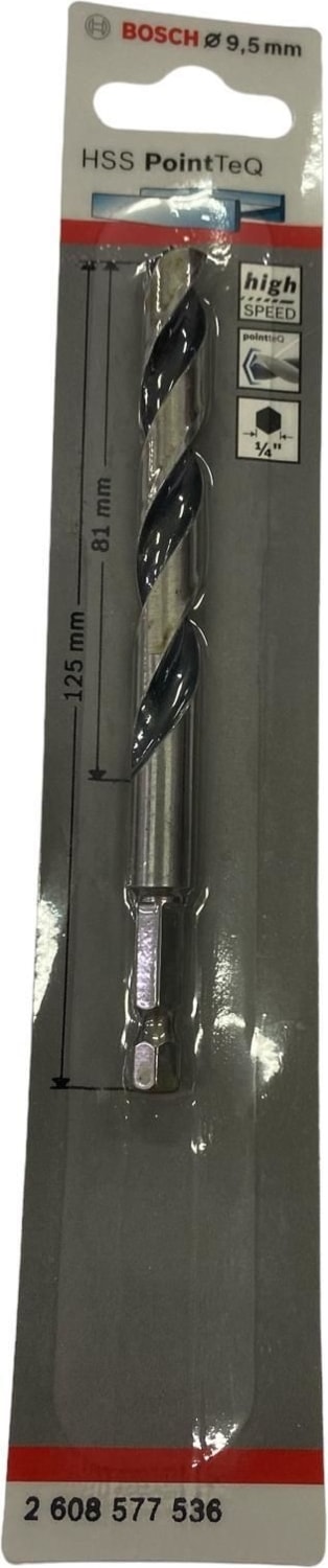 BOSCH Pointteq Altıgen Şaftlı Hss Matkap Ucu 9,5 mm