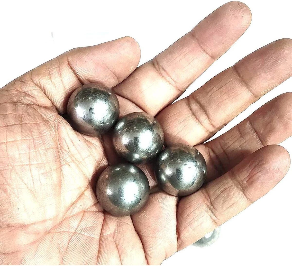 5 Adet 25MM Çelik Bilya - Çok Amaçlı Bilye - Tane Demir Misket Rulman 5 Adet