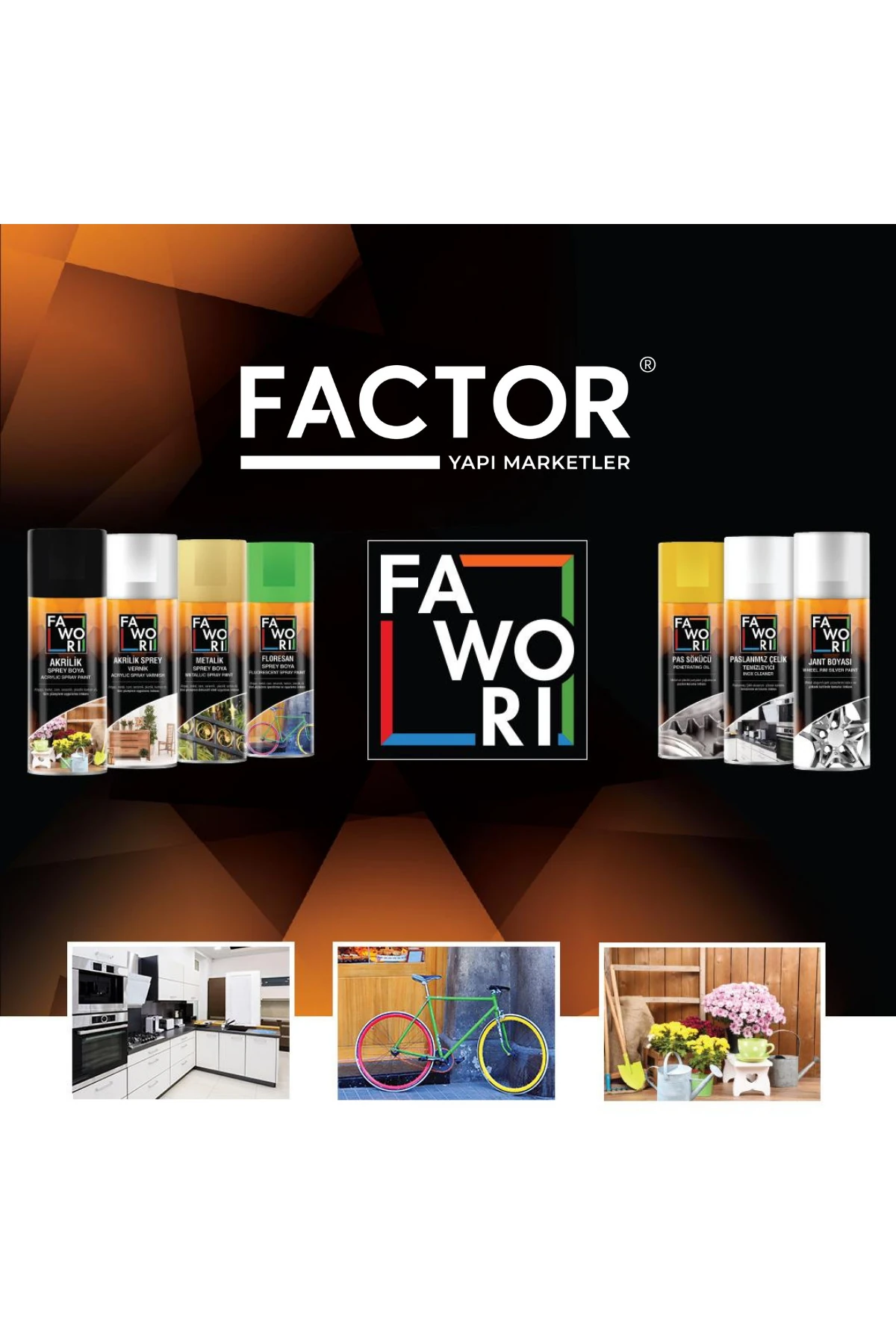 Floresan Sprey Boya 400 ml – Neon Parlak Akrilik Hızlı Kuruyan Boya