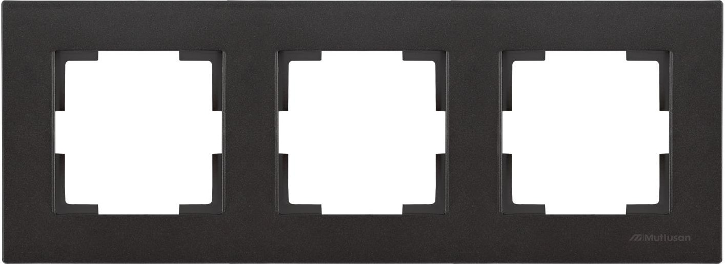 Rita Siyah 3lü Yatay Çerçeve (5ADET)