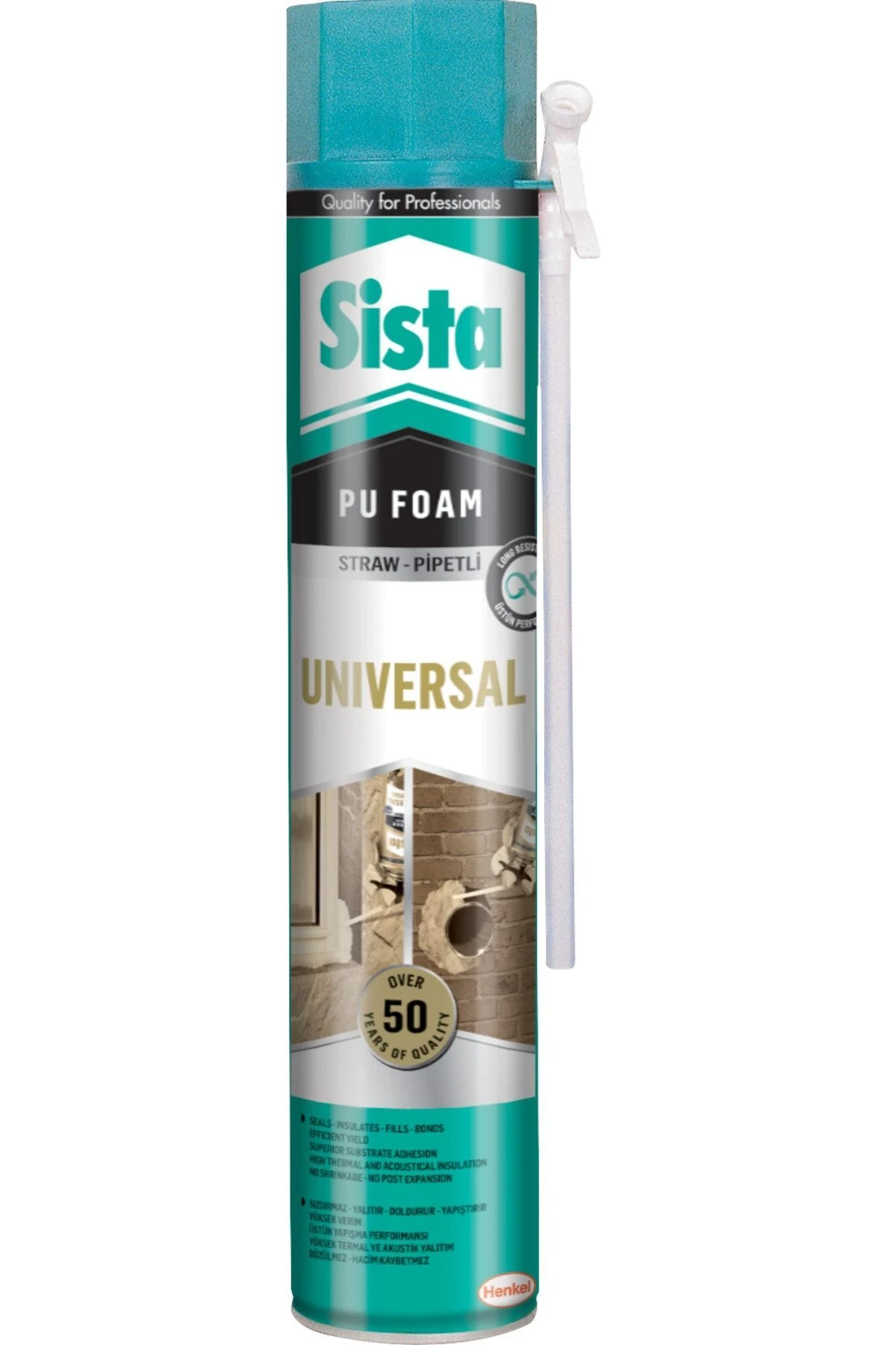 Sista Universal Poliüretan Köpük 750 Ml 2'li Paket
