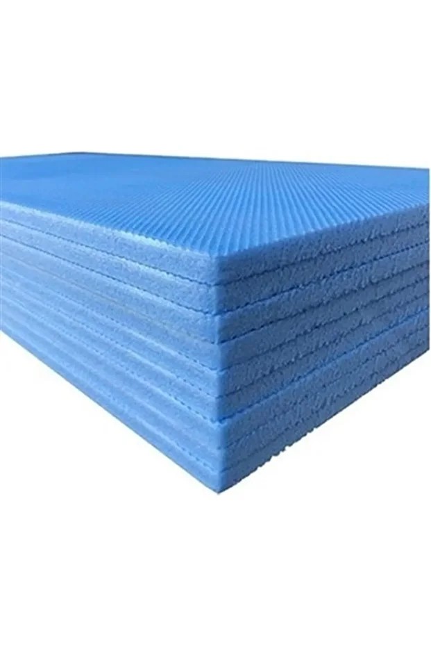 2 ADET 5CM Strafor 28-30DANSİTE SERT XPS MAVİ Levha Köpük 50cmX100 Cm KUTULU PROSAN