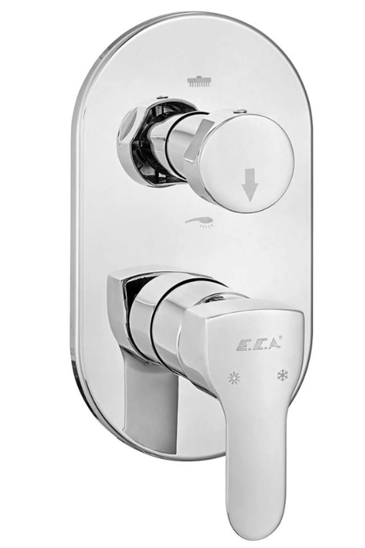 Star Ankastre Banyo Bataryası Sıva Üstü 2 Yollu 102167209-EDE