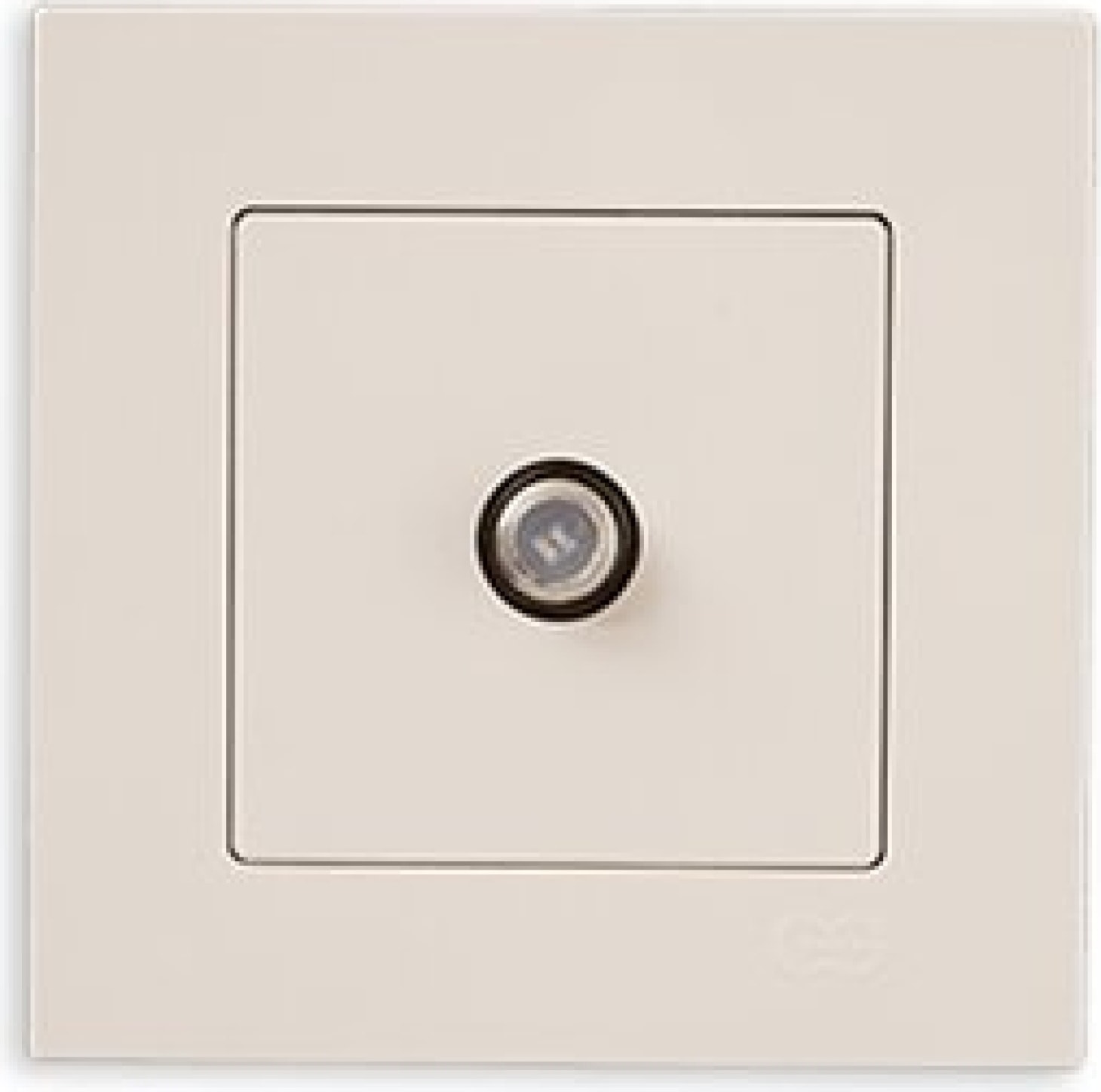 Eqona Beyaz Tekli Uydu Prizi Eko (Mkz)