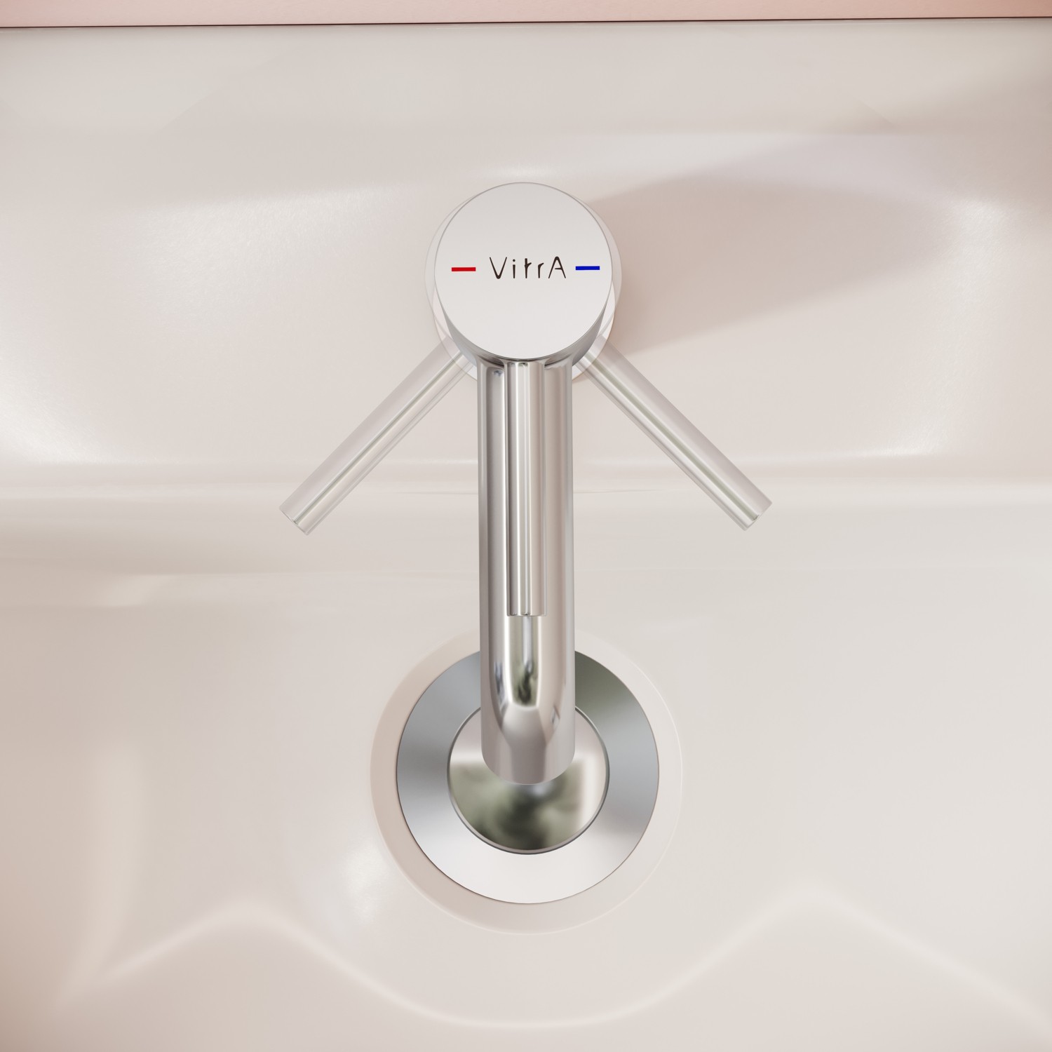 Minimax S A41984 Lavabo Bataryası, Krom