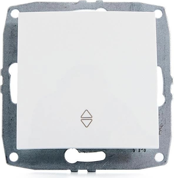 Beyaz Vavien Anahtar Çerçevesiz - Priz ve Anahtar Için Uyumlu Çerçeve